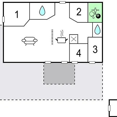 4 Bedroom Gorgeous In Knebel * Skødshoved Strand
